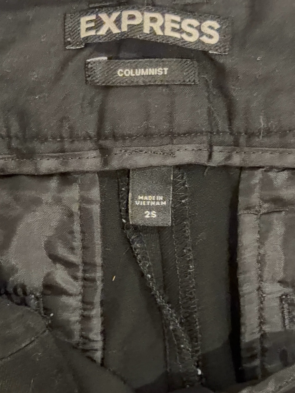 Express Columnist Black Pants